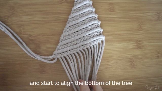 DIY Macrame Christmas Tree, Scandinavian minimalist macramé Christmas Tree Tutorial смотреть онлайн