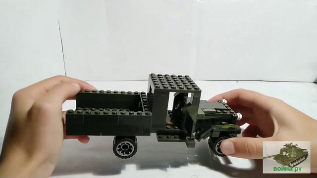 советский военный грузовик полуторка самоделка из лего смотреть онлайн