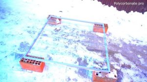 Прозрачные решетки из поликарбоната на окна