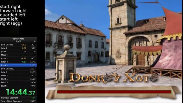 (PS2) Donkey Xote Any% in 29:25 смотреть онлайн