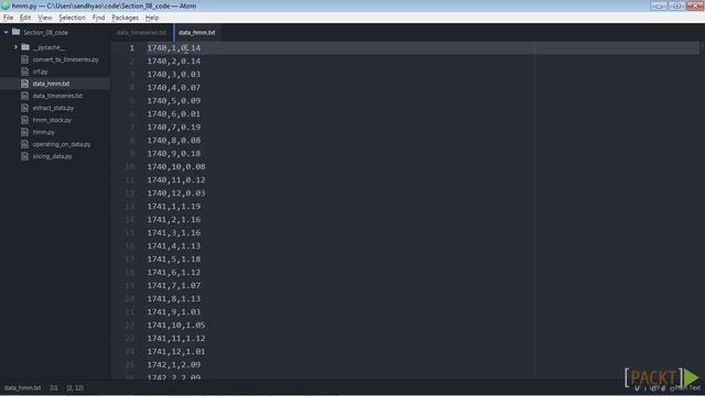 227 Building Hidden Markov Models for Sequential Data смотреть онлайн
