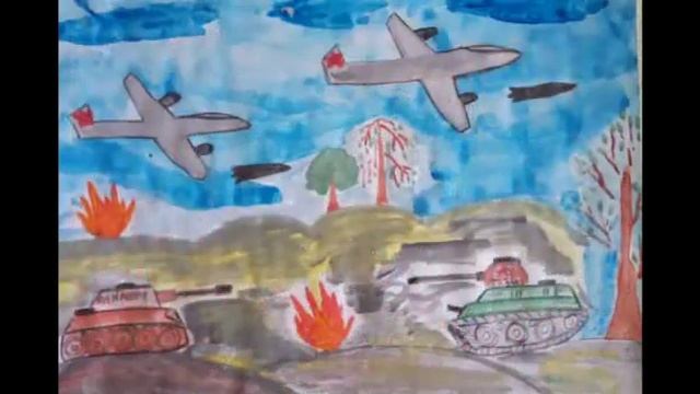 Виртуальная выставка рисунков обучающихся МБОУ СОШ с.Троицкого, посвященная 75летию Великой Победы смотреть онлайн