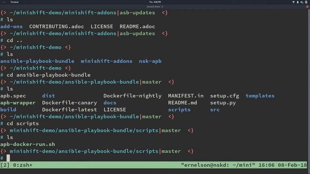 Using the Ansible Broker with Minishift смотреть онлайн
