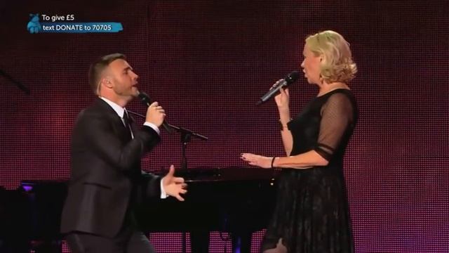 A Legendary Performance By Gary Barlow And Agnetha Fältskog's At Children In Need Rocks - BBC