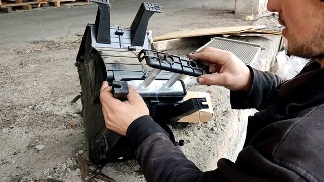 Замена радиатора печки. Матиз смотреть онлайн