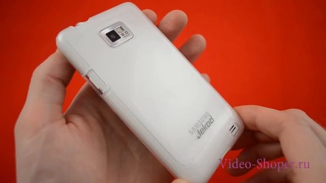 Чехол-задник(Jekod) прозрачный для Samsung Galaxy S2 смотреть онлайн
