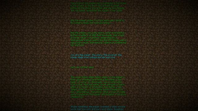 Reading the Minecraft End Poem - The Minecraft Ending смотреть онлайн