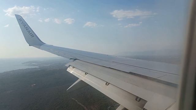 Boeing 737 800 Ryanair Landing To Zadar Airport