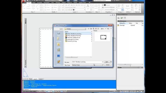 AutoCAD Tutorial: How to Insert a Title Block смотреть онлайн