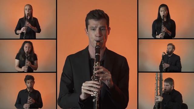 Seasonal Sketches by Everett Gates | Biola Symphonic Winds Clarinet Choir (RE-UPLOAD) смотреть онлайн