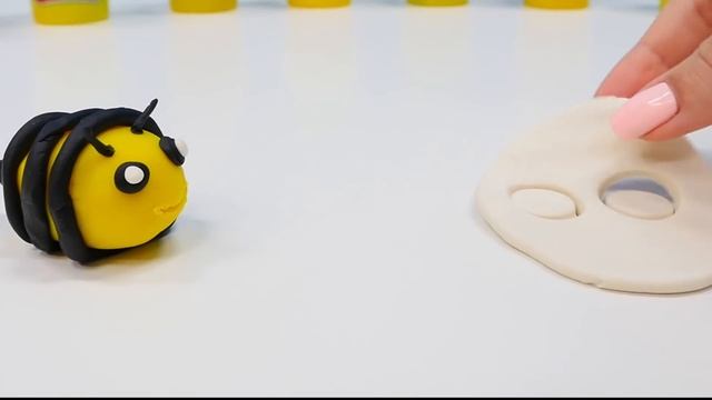 Песенки для детей. Пчелки жу-жу-жу. Поем и лепим с Плей До смотреть онлайн