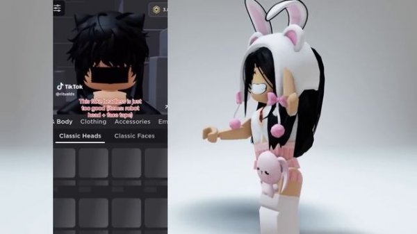 ROBLOX BEST FREE FAKE HEADLESS AND KORBLOX ?
