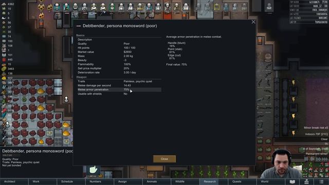 RimWorld The Blades of Ragnarok - The Harbinger Goes Kaboom // EP94 смотреть онлайн