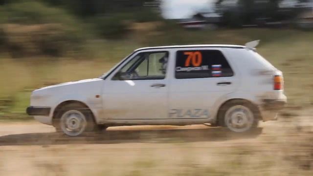 Ралли-спринт «Лужский рубеж 2013» 5 Этап. VW Golf. смотреть онлайн