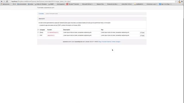 Formulario Dinámico jQuery con AJAX y PHP - Introducción смотреть онлайн
