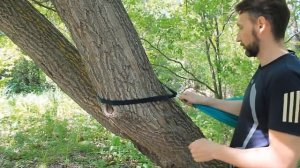 Как повесить гамак.  Узлы