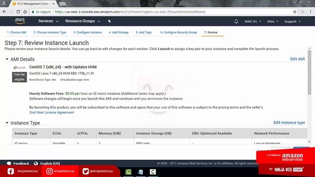 Tutoriales AWS: 1. Creando Instancias Centos 7 en AWS EC2 y conectándonos via SSH con una llave PPK смотреть онлайн