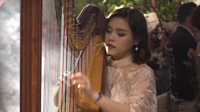 Beethoven 5 Secrets - OneRepublic - Duet Harp Violin Cover With Stradivari Orchestra