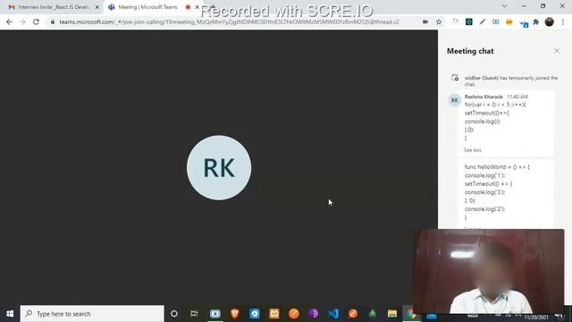 ReactJs Interview Infovision 1st Round ReactJs & Javascript Infovision Software Engineer смотреть онлайн