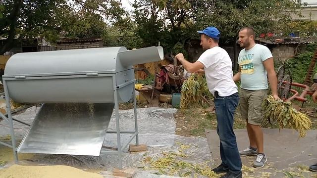 Обмолот метелок амаранта смотреть онлайн
