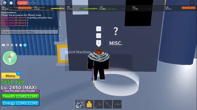 Got soul guitar (blox fruits) смотреть онлайн