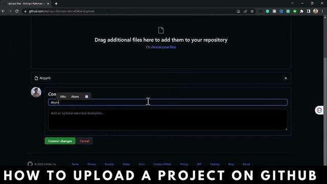 How to upload files/folders/projects on GitHub | Upload Project folder on GitHub (Simple Way) #shor смотреть онлайн