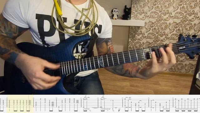 Cyberpunk 2077 — Kerry Eurodyne Yacht Song. Guitar cover with tab смотреть онлайн