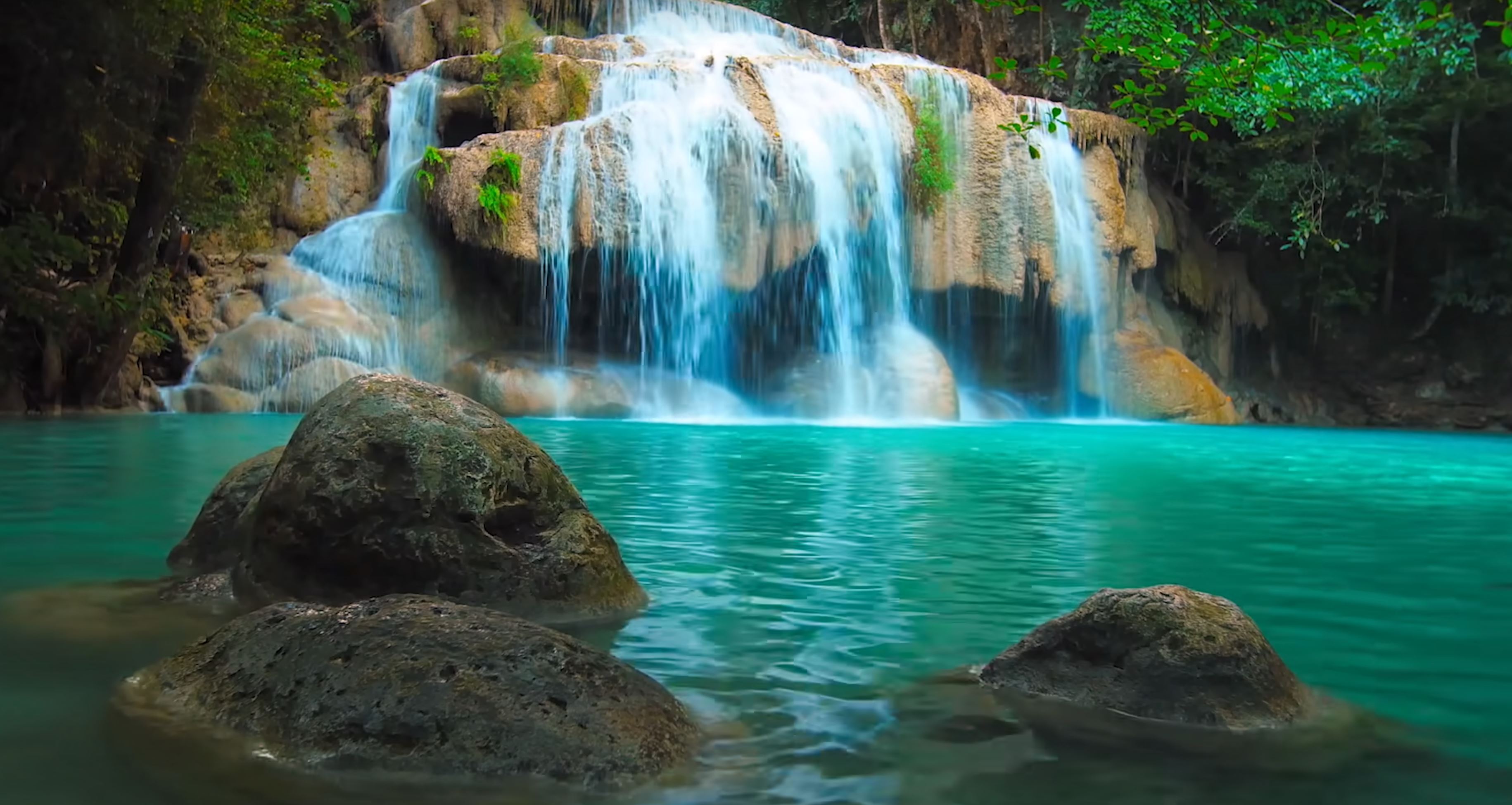 Расслабляющая Дзэн Музыка со Звуками Воды • Спокойная Атмосфера для Спа, Йоги и Релаксации смотреть онлайн