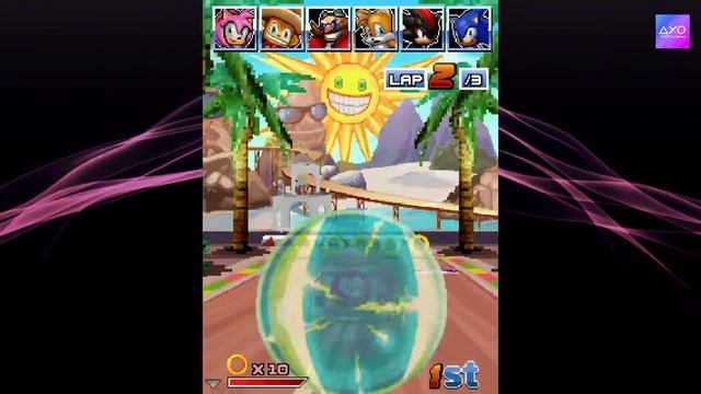 Amy Character, Carnival Town Race | Sonic & SEGA All-Stars Racing | Java game Part - 12 смотреть онлайн