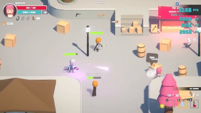 The 4 Player Dream Team vs. The Evil Pigeons!!! - Pigeons Attack Gameplay смотреть онлайн