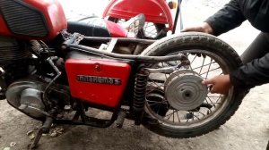 Ремонт задних тормозов на ИЖ Планете