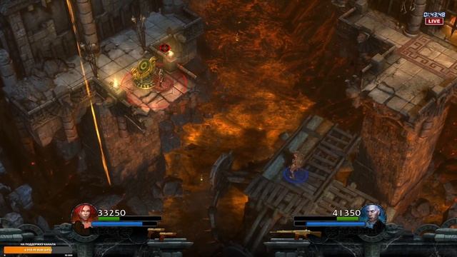 Lara Croft and the Guardian of Light - Кооперативное Прохождение игры #2 смотреть онлайн