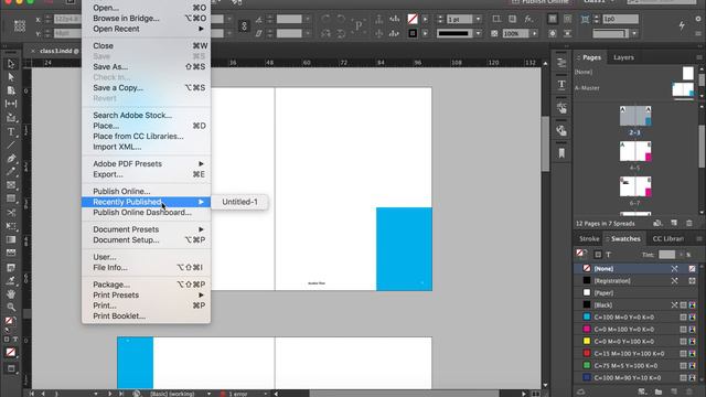 03 Indesign Tutorial - Setting Up a Document and Working with Pages | Bangla смотреть онлайн