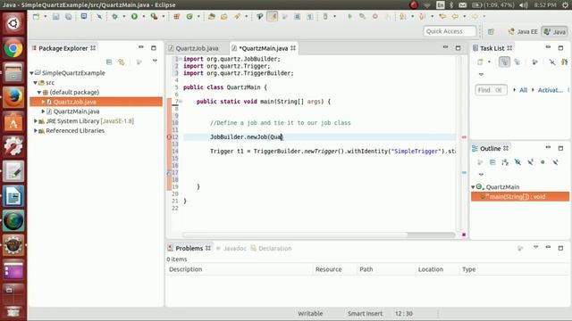 Quartz scheduling tutorial смотреть онлайн