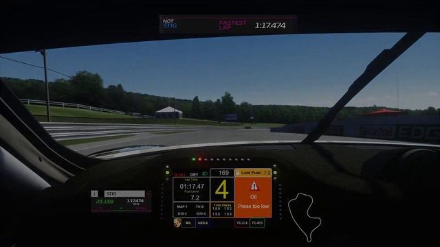HOTLAP | 2019 Porsche 911ii GT3 R | Mosport | Assetto Corsa смотреть онлайн
