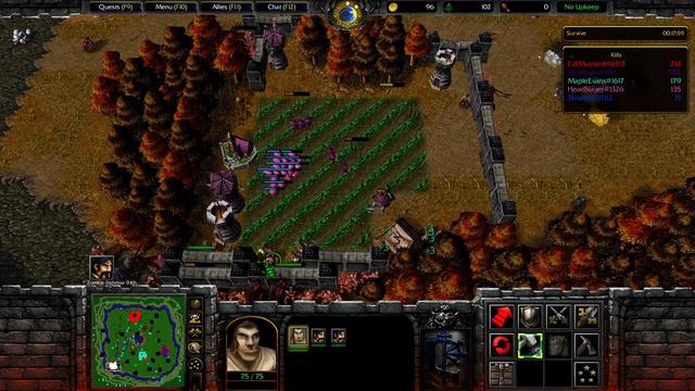 Warcraft 3 TFT - Zombie Defense #5 смотреть онлайн