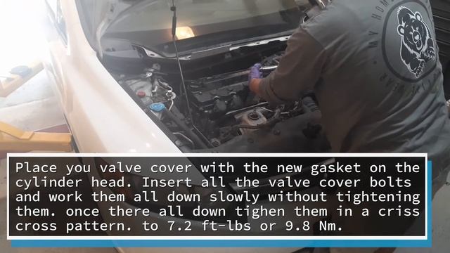 Honda Civic 1.8 Valve Cover removal guide смотреть онлайн