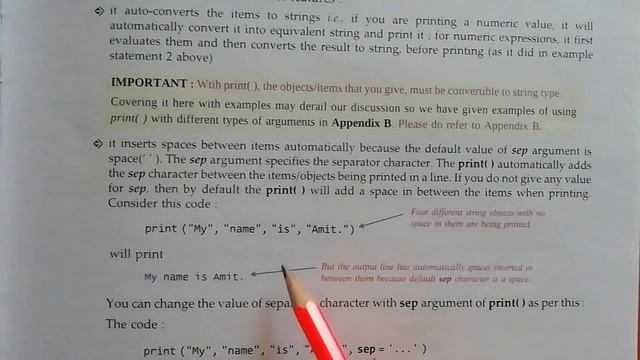 Cbse#class11th#ch6#Python fundamental #topic#output through print() смотреть онлайн