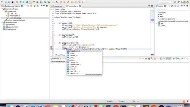 Unittest with Selenium python смотреть онлайн