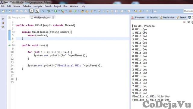 Que son los Hilos en Java? Uso de la Clase Thread смотреть онлайн