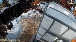 Септик из еврокубов, канализация своими руками