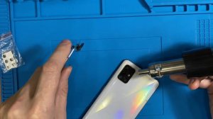 Замена стекла на камере Samsung a51