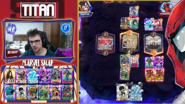?¡THIS IS THE TOP 20 PLAYER’S DECK!? Marvel Snap смотреть онлайн