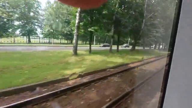 Поездка на трамвае "Львёнок" ( 71-911ЕМ ) (2021 г.в) маршрут 29 ( г. Москва ) смотреть онлайн