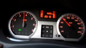 Лада Ларгус /Разгон до 100 км.ч