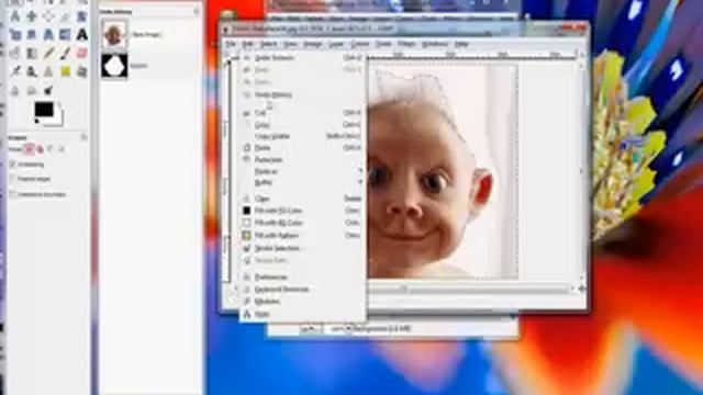 Gimp 2.6 face replace tutorial смотреть онлайн