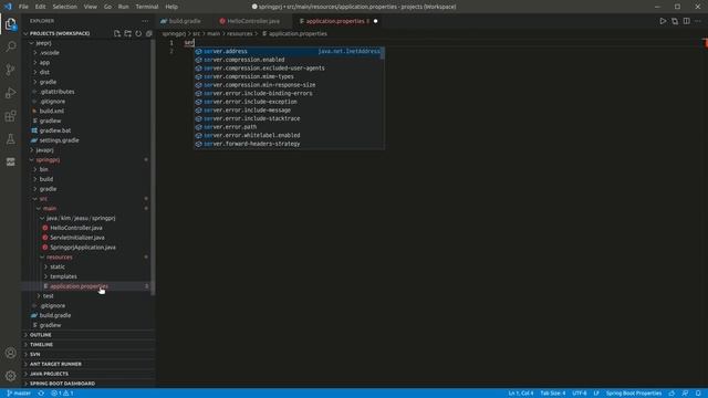 VSCode에서 Spring Boot 개발하기① :: Web Application 개발하기 смотреть онлайн