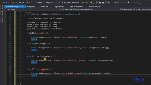 Xamarin Uber Clone - Register Driver Using Firebase Authentication смотреть онлайн
