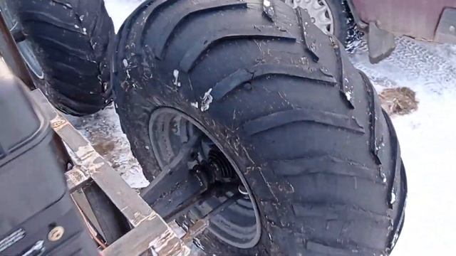 Самодельный лёгкий вездеход на ободрышах от газ 66  (часть 3)