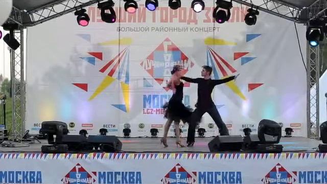 13 "Латина" Студия Бальных танцев «Вояж». Куркино 28/06/2013 смотреть онлайн